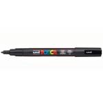 Posca - POSCA Marker UNI PC-3M schwarz BK