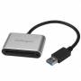 Startech. Com - USB 3.0 Kartenlesegert fr CFast 2.0 Karten - USB betrieben - UASP - CF Kartenleser - Mobiler CFast 2.0 Leser / Schre