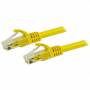 Startech - Startech.com N6patc50cmyl 0.5 M Cat6 Patch Short Ethernet Cable With Snagless Rj45 Connectors - Yellow