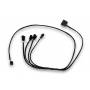 Ek Water Blocks - EKWB EkWaterBlocks - Netzsplitter fr Lfter - interne Stromversorgung, 4-polig, 4-polig PWM (M) bis 4-polig PWM (W) -