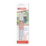 Edding - Edding 780 - Wei - Mehrfarbig - Rundspitze - 0,8 mm - Glas - Metall - Kunststoff - 2 Stck(e) (4-780-2-1049) [EURO-Version]