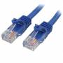 Startech - Startech. Com Network Cable 50?cm Blue Cat5e Ethernet Rj45?snagless