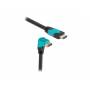 Delock - DeLOCK 86992 HDMI cable 2 m HDMI Type A (Standard) Black, Blue