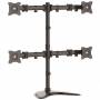 Startech - StarTech.com Vierfach-Monitorhalter - Schwenkbar - Verstellbarer 4 Monitorstnder - Fr VESA Monitore bis zu 68,60cm (