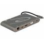 Delock - DeLOCK 87297 USB 3.1 (3.1 Gen 2) Type-C Grey interface hub