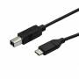 Startech - StarTech.com 3m / 10 ft USB C to USB B Printer Cable - M/M - USB 2.0 - USB-Kabel - USB Typ C (M) gerade bis USB Type B (M) gerad