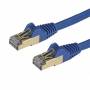 2m Cat6a Patch Cable - Blue Cat 6a Network Cable - Stp