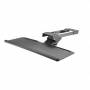 Startech - StarTech.com Under-Desk Keyboard Tray - Adjustable - Tastatureinschub - unter Tisch montierbar - Schwarz [DE-Version, German Keyboard]