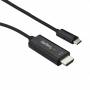3m - StarTech.com 3 m (10 ft.) USB-C to HDMI Cable - 4K at 60Hz - Black - Externer Videoadapter - VL100 - USB-C - HDMI - Schwarz