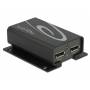 Delock - DeLock Displayport 1,2 Switch 2 x Displayport in > 1 x Displayport out 4K - Video/Audio-Schalter - Desktop - AC 100 - 240 V (876