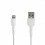 Startech. Com - 1m USB-A auf Lightning-Kabel - Hochbelastbare, robuste Aramidfaser - USB Typ-A auf Lightningkabel - Lade-/Synchronisationskabel 