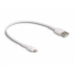 Delock - DELOCK USB Ladekabel fr iPhone, iPad, iPod wei 30 cm