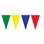 Amscan - Foil Flag Banner, Colour Assorted