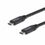 Startech. Com - USB-C auf USB-C Kabel mit 5A Power Delivery - St/St - 3m - USB 2.0 - USB-IF zertifiziert - USB Typ C Kabel - USB-Kabel - 24 pin 