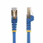 Startech - StarTech.com 6ASPAT10MBL 跳线 Cat6a（10m），蓝色，RJ45 无缝连接器，CAT6A STP 电缆，铜线，网络电缆