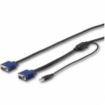 Startech - StarTech.com Cble pour switch KVM USB VGA de 1,8 m pour consoles