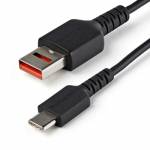 Startech - StarTech.com 3ft (1m) Secure Charging Cable, USB-A to USB-C Data Blocker Charge-Only Cable, No-Data Power-Only Charger Cable for