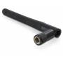Delock Wlan Antenna -Antenne -5 Dbi 1 (5 Ghz for 2) , 2, 1 D - WLAN - Antenne - 1,5 dBi (fr 2,5 GHz), 2,1 dBi (fr 5,825 GHz) (88395)