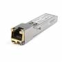 Startech - StarTech.com GLCTEST SFP Transceiver Modul (1000BASE-T, Kupfer, Cisco GLC-TE-kompatibles SFP-Modul, RJ45 Mini-GBIC) - SFP (Mini-