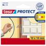 Tesa - tesa Protect Schutzpuffer quadratisch 10 x 10mm wei 8St.