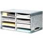 Fellowes - Bankers Box System Desk Manager-纸板-纸-灰色-A4-信封-文件夹-信函-便条-1, 05 kg-230 x