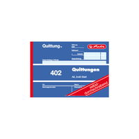 Herlitz - Quittungsblock 2x40 Bl. A6 selbstdurchschreibend