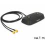 Delock - DELOCK WL-Antenne LTE MIMO Standfu 2x SMA Buchse schwarz
