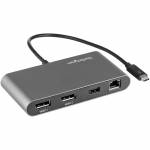 Startech - .com Thunderbolt 3 迷你底座-带双显示器和 DP 4K 60 Hz 的 TB3 便携式扩展坞-GbE-扩展坞-Thunderbo