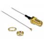 Delock - DELOCK HF Kabel HF SMA Bu Einbau > MHF IV/HSC MXHP32 ST