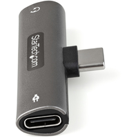 Startech.com Usb C Audio & Charge Adapter, Usb-c Audio Adapt 3