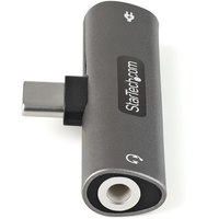 Startech.com Usb C Audio & Charge Adapter, Usb-c Audio Adapt 4