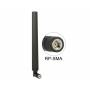 Delock - DELOCK WL-Antenne RP-SMA 4-7dBi Kippgelenk schwarz