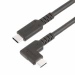 Startech - StarTech.com 6ft (2m) Rugged Right Angle USB-C Cable, USB 3,2 Gen 1 (5 Gbps), USB C to C Data Transfer Cable, 4K 60Hz DP Alt Mod