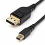 Startech - .com 6 英尺（2 米）经过 VESA 认证的迷你 DisplayPort 转 DisplayPort 1.4 电缆，8K 60Hz HBR3 HDR，超级超高清 mDP 转 DP 1