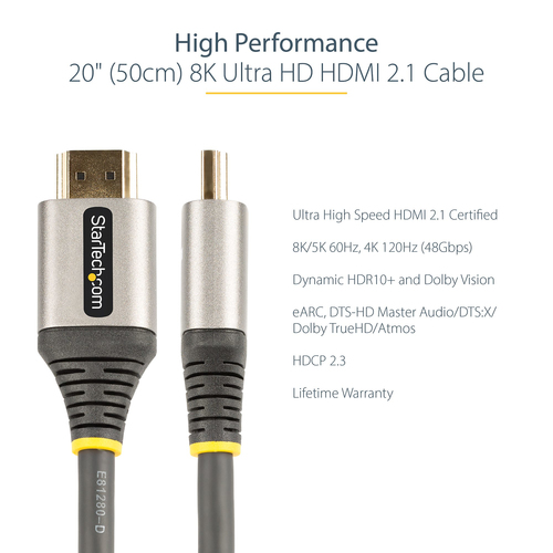 Inakustik Ultra High Speed HDMI 2.1 cable (8K@60 Hz)