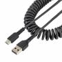 Startech - StarTech.com R2ACC-50C-USB-CABLE USB Kabel 0,5 m USB 2.0 USB A USB C Schwarz (R2ACC-50C-USB-CABLE)