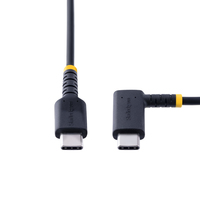Startech. Com 3ft (1m) Usb C Charging Cable Right Angle 60w 3