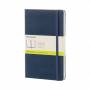 Mole . Notizb . Large, Blanko, Saphir - Moleskine Sapphire Blue Large Plain Notebook Hard