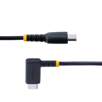Startech.com 6ft (2m) Usb C Charging Cable Right Angle, 60w 3