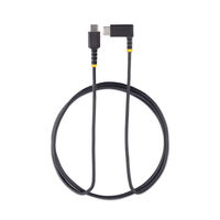 Startech.com 6ft (2m) Usb C Charging Cable Right Angle, 60w 6
