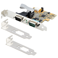 Startech.com 2 Port Pci Express Serielle Schnittstellenkarte 1