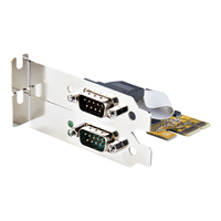 Startech.com 2 Port Pci Express Serielle Schnittstellenkarte 4