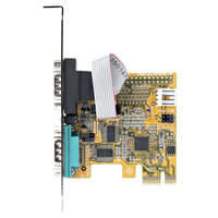 Startech.com 2 Port Pci Express Serielle Schnittstellenkarte 9