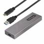 Startech - StarTech.com USB-C M.2 Externes Gehuse fr NVMe und SATA M.2 - USB-C/USB-A auf M.2 NVMe/SATA SSD - 10Gbit/s - M/B+M k