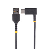 Startech. Com 6ft (2m) Usb A To C Charging Cable Right Angle 2
