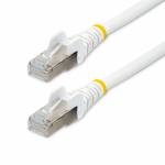 Startech - 3m CAT6a Ethernet Cable - White - Low Smoke Zero Halogen (LSZH) (NLWH-3M-CAT6A-PATCH)