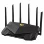 Asus - ASUS TUF Gaming AX6000 (TUF-AX6000) wireless router Gigabit Ethernet Dual-band (2.4 GHz / 5 GHz) Black