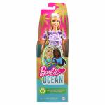 Barbie - Loves The Ocean Purple Floral Dress With Ruffle