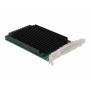 Delock - DELOCK PCI Expr x16 Karte > 4x int NVMe M.2 Key M Khlkrper