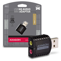 Axagon Ada-17 - 16 Bit - 93 Db - 90 Db - 16-bit/ 48khz - 24-b 6